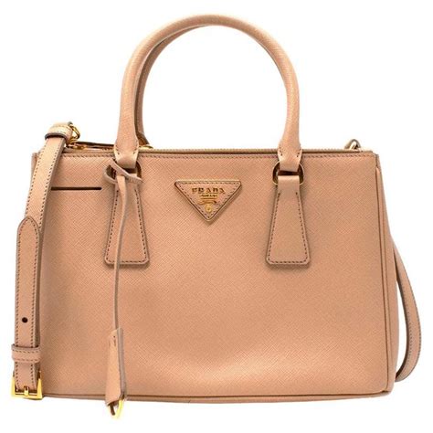 prada galleria cammeo|Cameo Beige Prada Galleria Saffiano leather micro.